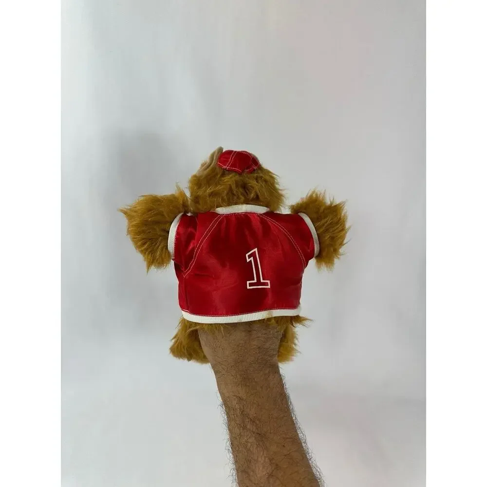 Vintage ALF Hand Puppet Sports Jersey #1 1980s Stuffed Plush Toy